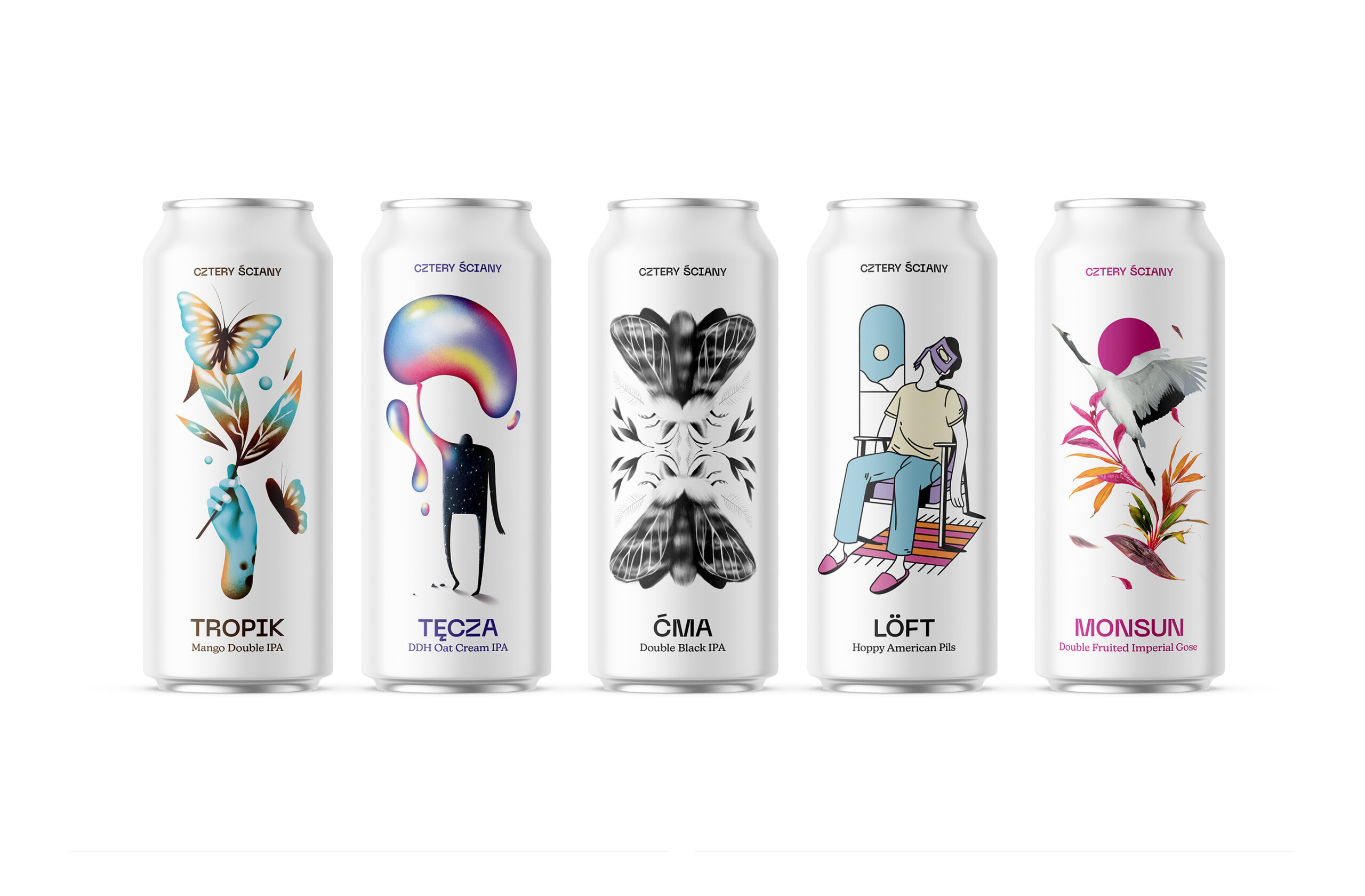 國際包裝設計分享｜?ciany Brewery啤酒包裝設計創(chuàng)意欣賞